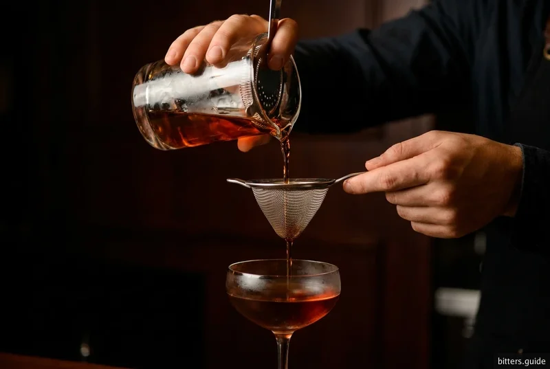Toronto — Cocktail al rye whiskey con Fernet Branca come ingrediente protagonista