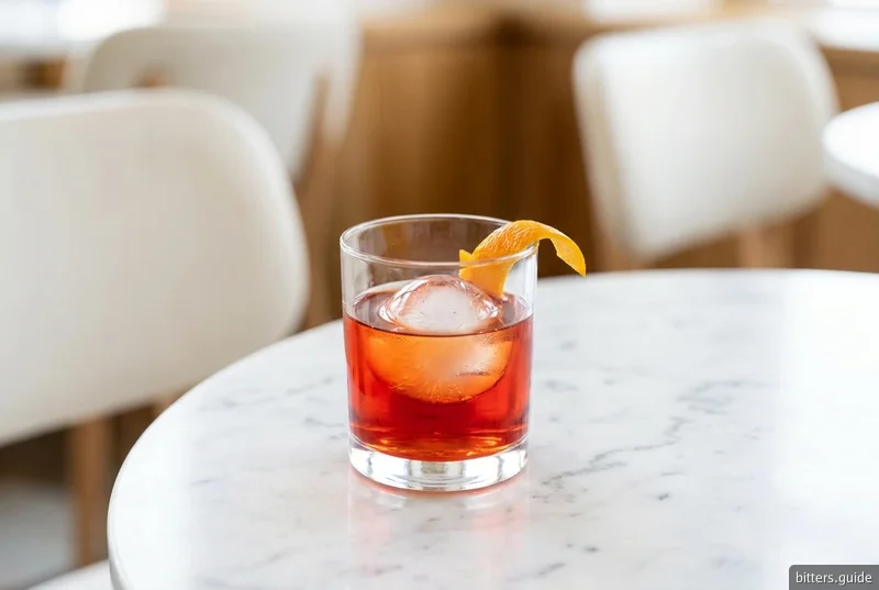 Negroni — 意大利开胃酒鸡尾酒，加 Campari
