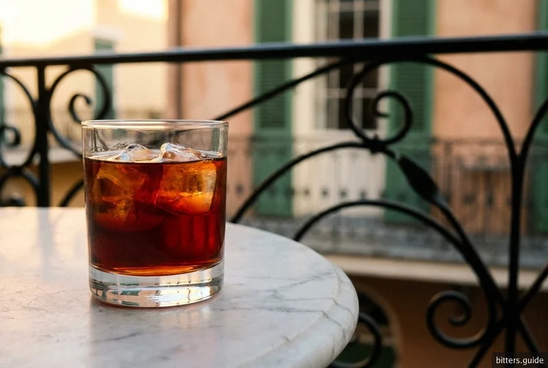 Vieux Carre Twist — The New Orleans classic rebuilt on Punt e Mes and two bitters