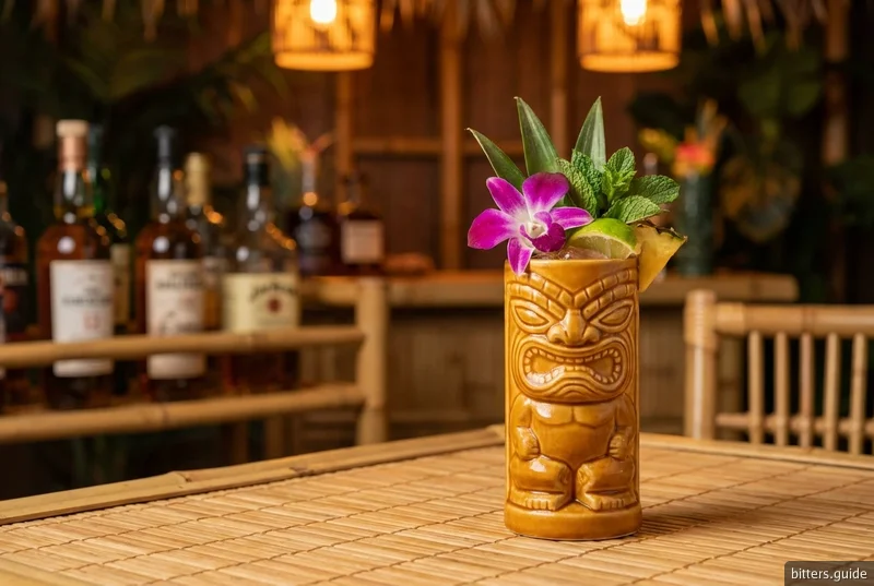 Tropical Bitters Punch — 아로마틱 비터스를 넣은 카리브식 펀치