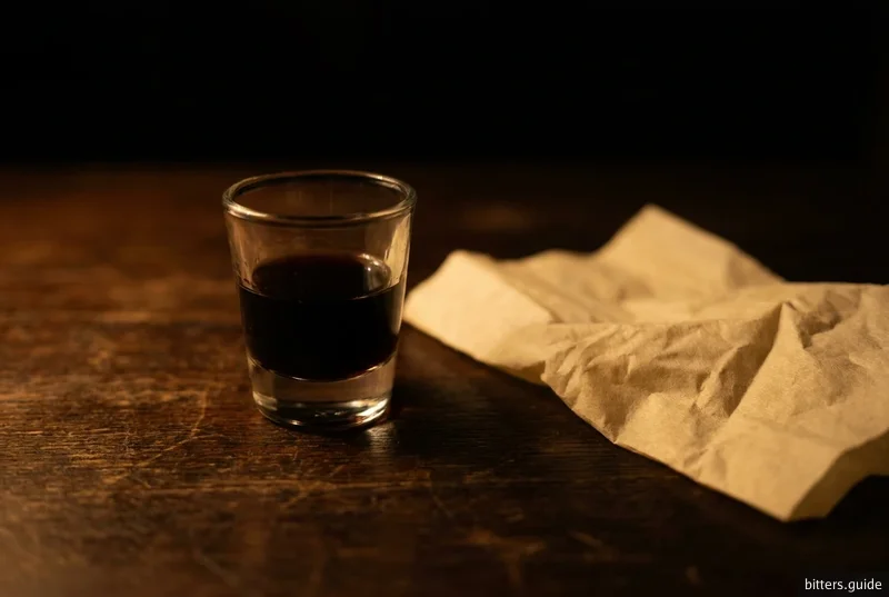 Underberg — One 20ml bottle, room temperature, taken in a single go