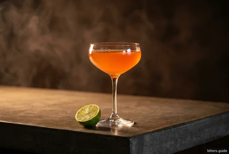 Naked and Famous — Cóctel moderno a partes iguales con mezcal y Aperol