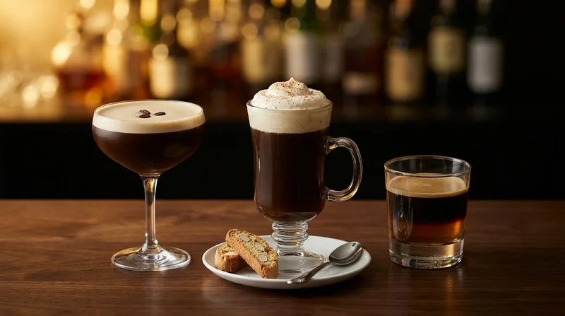 Coffee Hour cocktail collection featuring curated recipes
