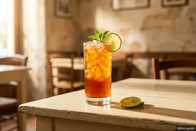 Lucano and Chinotto — Basilicata amaro lengthened with Italy's own bitter-orange soda