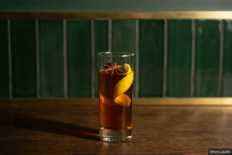 The Classic Rye — Rye and raw sugar under four drops of barrel-aged orange bitters