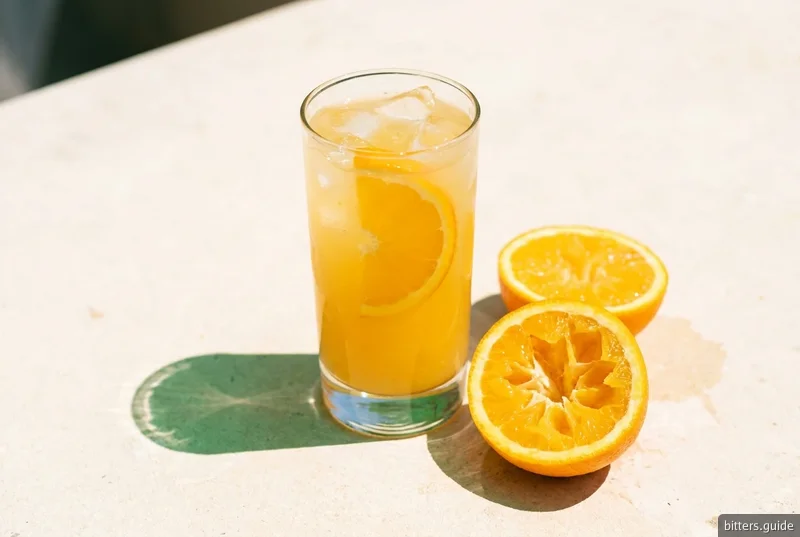 L'Aperitivo Orange — Two parts fresh orange juice to one of Galliano's bitter aperitivo
