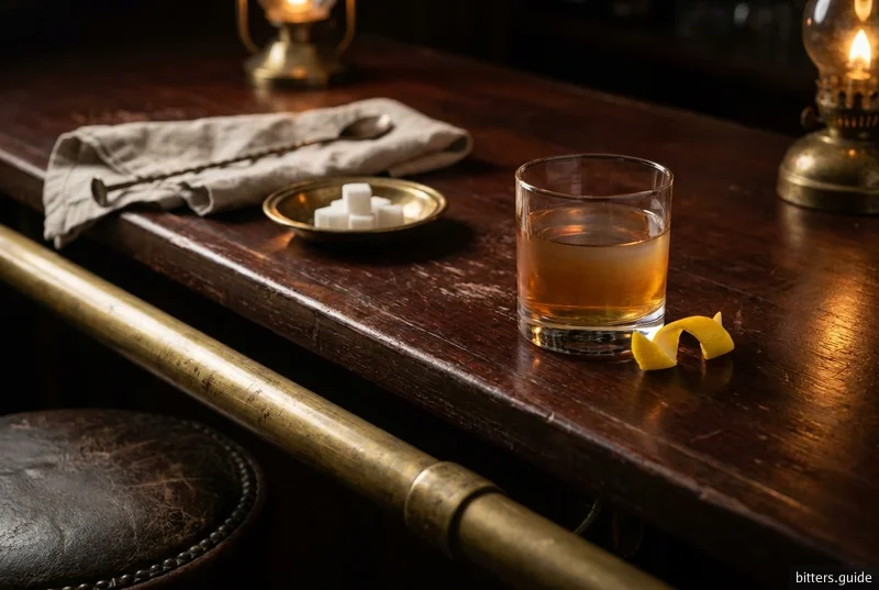 Sazerac — Cocktail di New Orleans con bitter Peychaud's