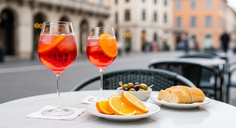 Collection de cocktails Italian Aperitivo Excellence avec une sélection de recettes