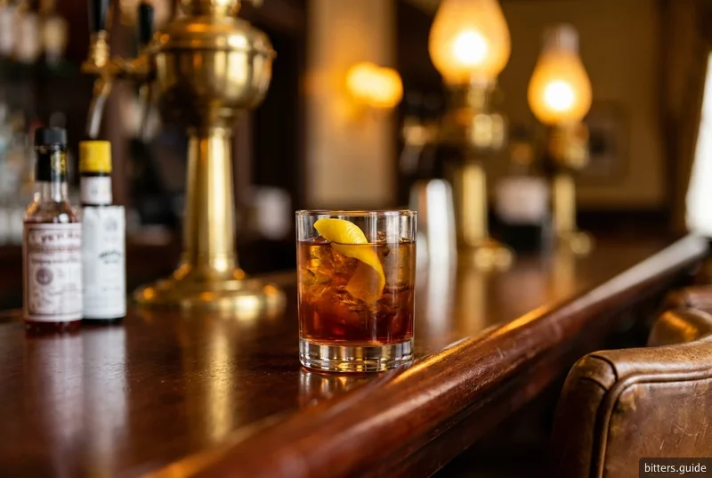 Vieux Carré — 新奥尔良鸡尾酒，主打 Peychaud's 苦精