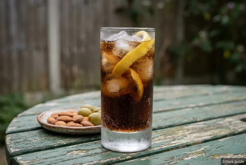 Root and Branch — A long rum drink built on dandelion and burdock bitters, poured at the volume the flavour deserves