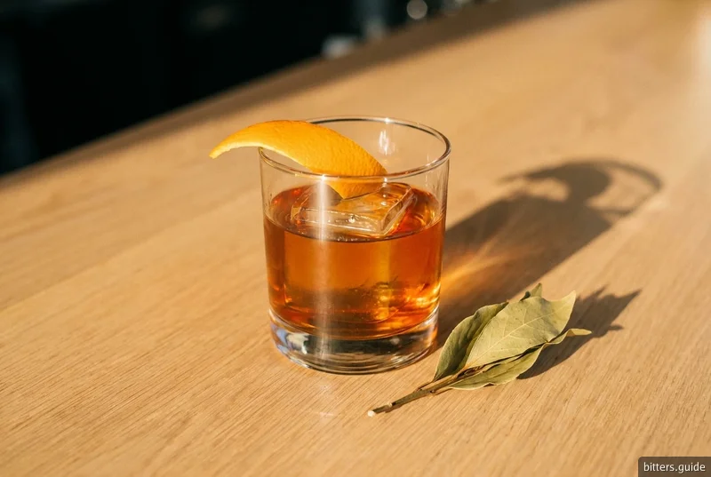 Angeleno Heights — A Californian amaro standing in for the vermouth in a whiskey cocktail