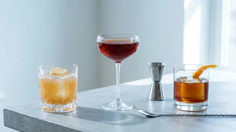 Modern Molecular Collection cocktail collection featuring curated recipes