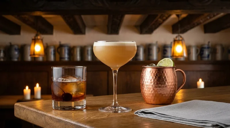 German Digestive Masters cocktail collection featuring curated recipes