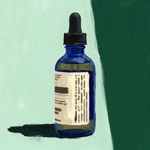 Bittermens Boston Bittahsのボトルの絵画風イラスト