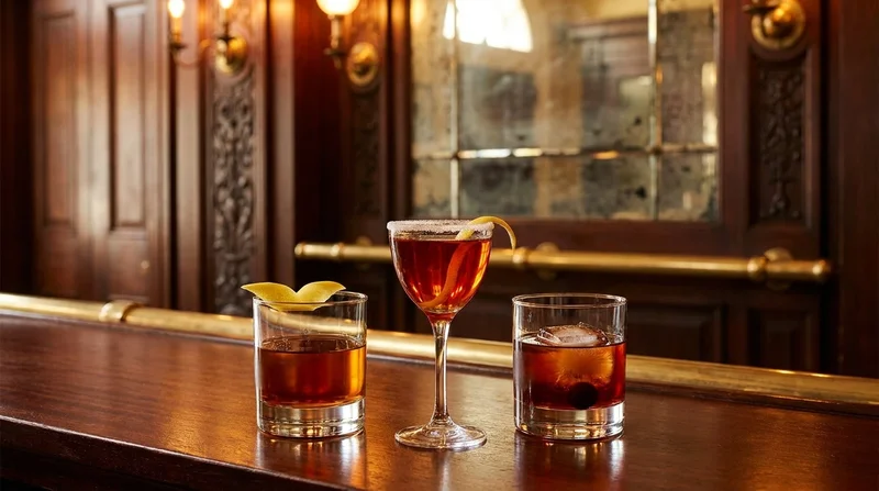 New Orleans Creole Masters cocktail collection featuring curated recipes