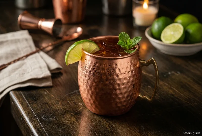 Jäger Mule — Mule alle erbe tedesco con ginger beer