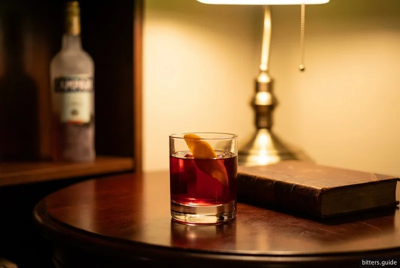 Boulevardier — 以威士忌为基底的 Negroni 变体，带有苦精的复杂度