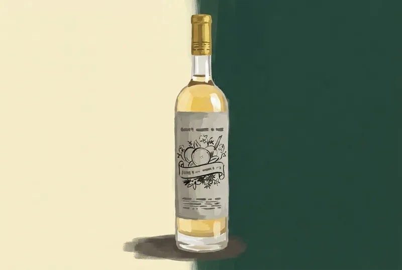 Painted illustration of a bottle of Breckenridge Bitter