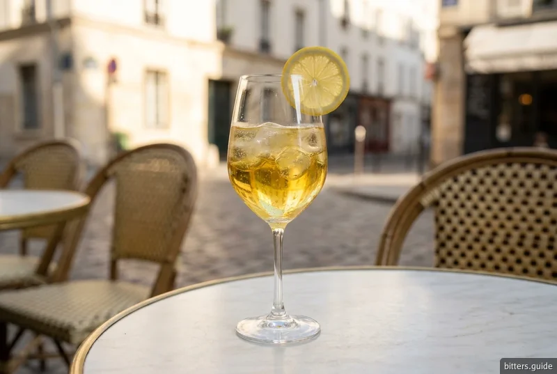 Suze Spritz — Spritz d’apéritif français à la gentiane