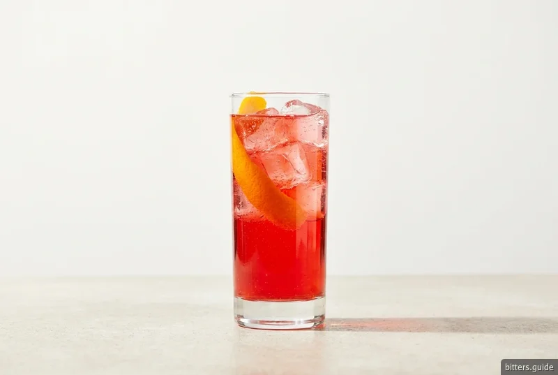 Captain Americano — St. George's own long serve for its Californian bitter, over ice with soda