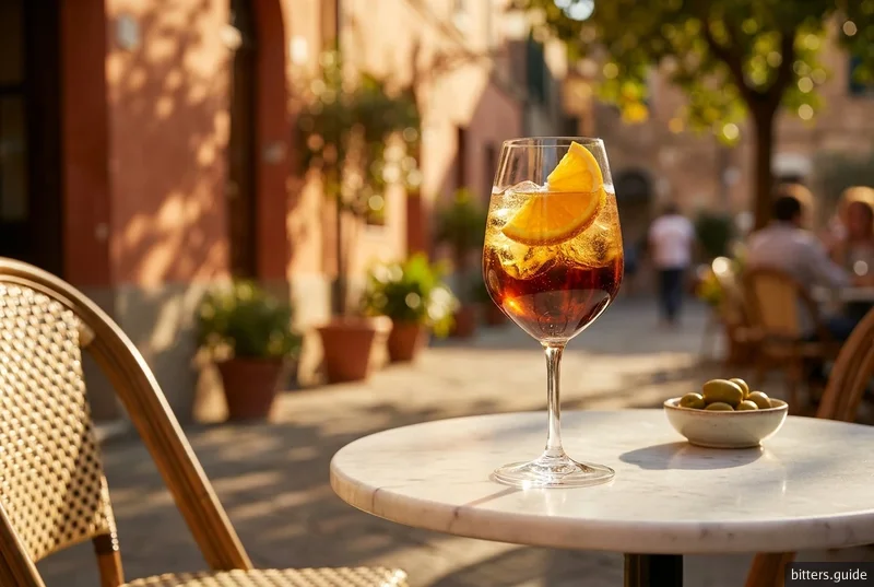 Cynar Spritz — 意大利洋蓟苦味开胃 spritz