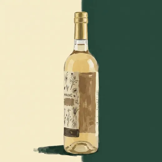Painted illustration of a bottle of Breckenridge Bitter