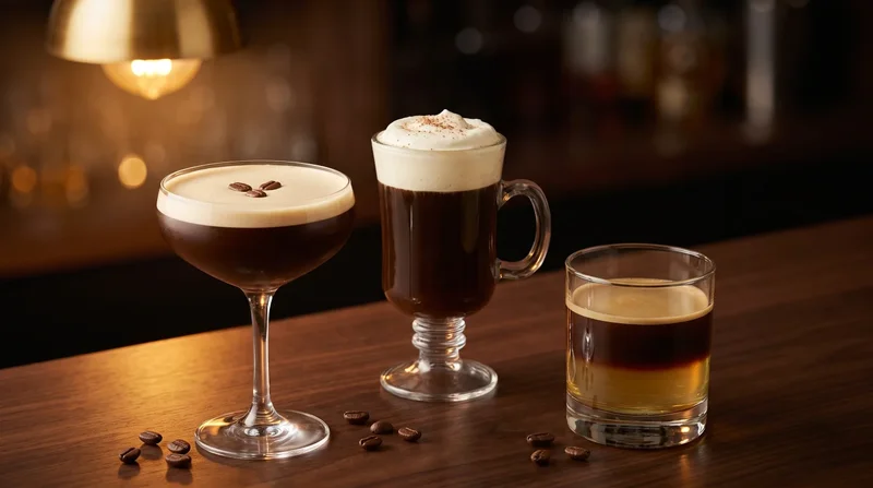 Coffee Hour cocktail collection featuring curated recipes