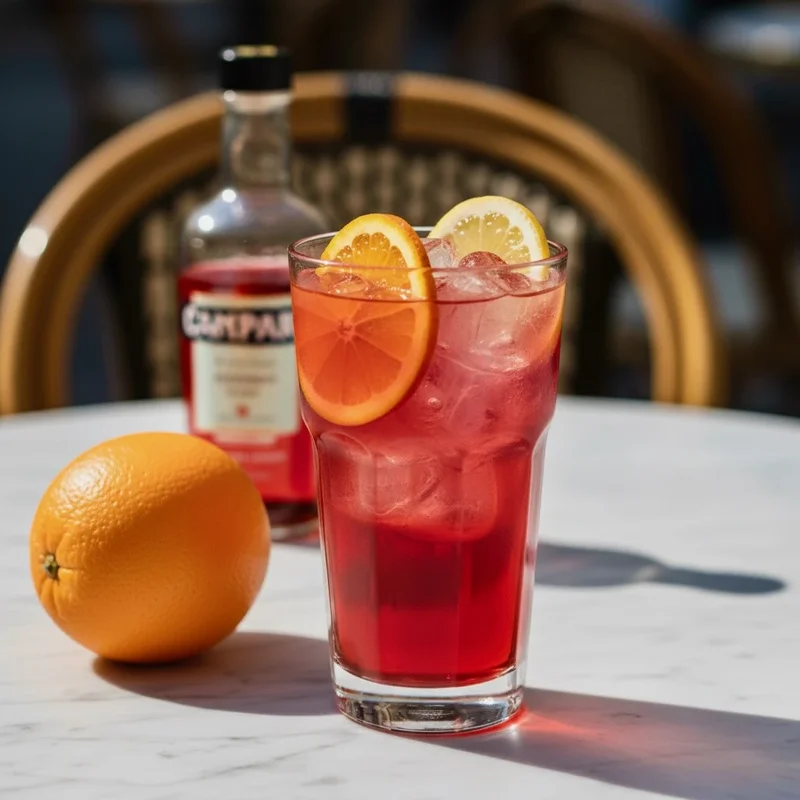 Low-ABV aperitif with Campari