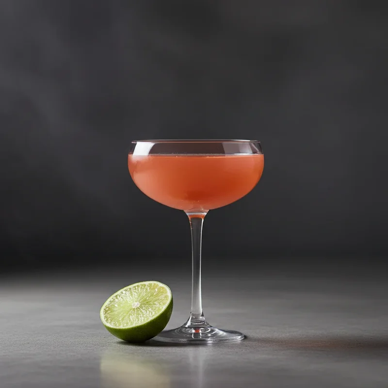 Modern equal-parts cocktail with mezcal and Aperol
