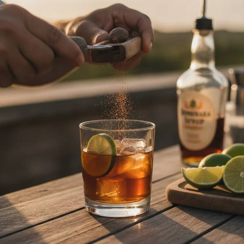 Rum Punch — Caribbean planter's punch built on the old one-two-three-four rhyme